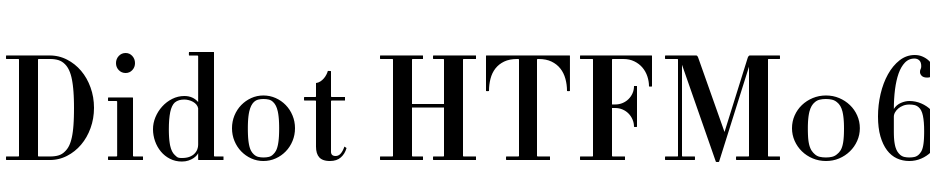 Didot HTF M06 Medium Yazı tipi ücretsiz indir